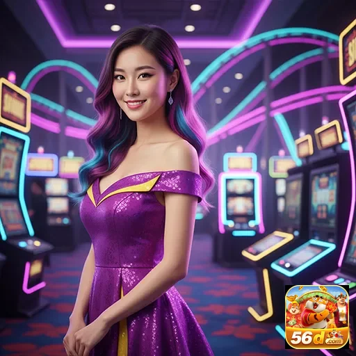 Ilustração de Máquinas Caça-Níqueis na 56d